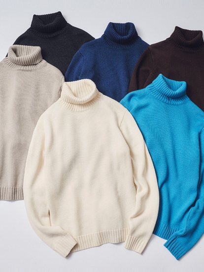 2024AW COLLECTION TOGA TURTLENECK KNIT