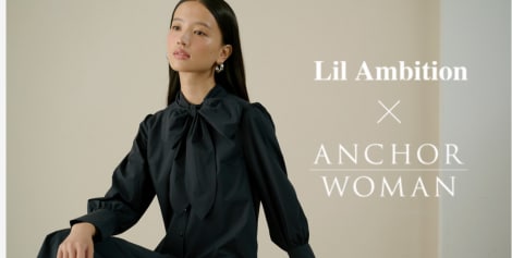 Lil Ambition × ANCHOR WOMAN Clothes that turn everyday life into drama