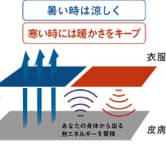 人体に反応する活性粒子