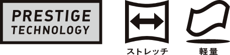 ゼロプレッシャースニーカー 機能アイコン