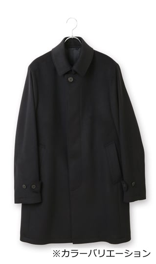 カシミヤステンカラーコート（231402-91） | Savile Row | 紳士服