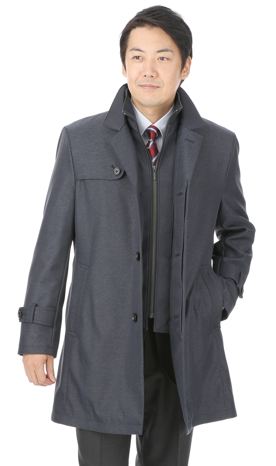 スタンダードコート 合繊 撥水加工 スタンドカラー 11 Regal 紳士服 スーツ販売数世界no 1 洋服の青山 公式通販