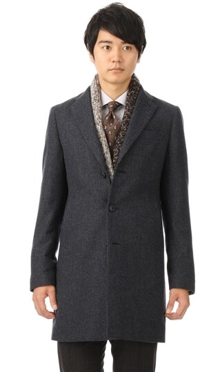 シングルチェスターコート ウール混 19 Person S For Men 紳士服 スーツ販売数世界no 1 洋服の青山 公式通販