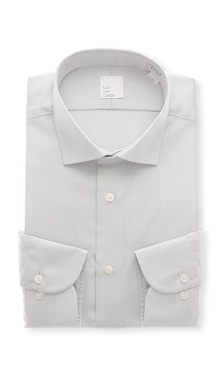 ワイドカラースタイリッシュワイシャツ【NON IRON COTTON 100】0