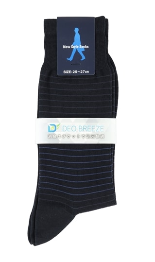 ソックス(25〜27cm)【DEO BREEZE】0