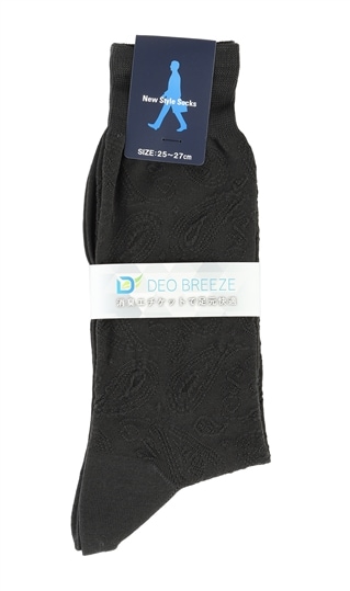 ソックス(25〜27cm)【DEO BREEZE】0