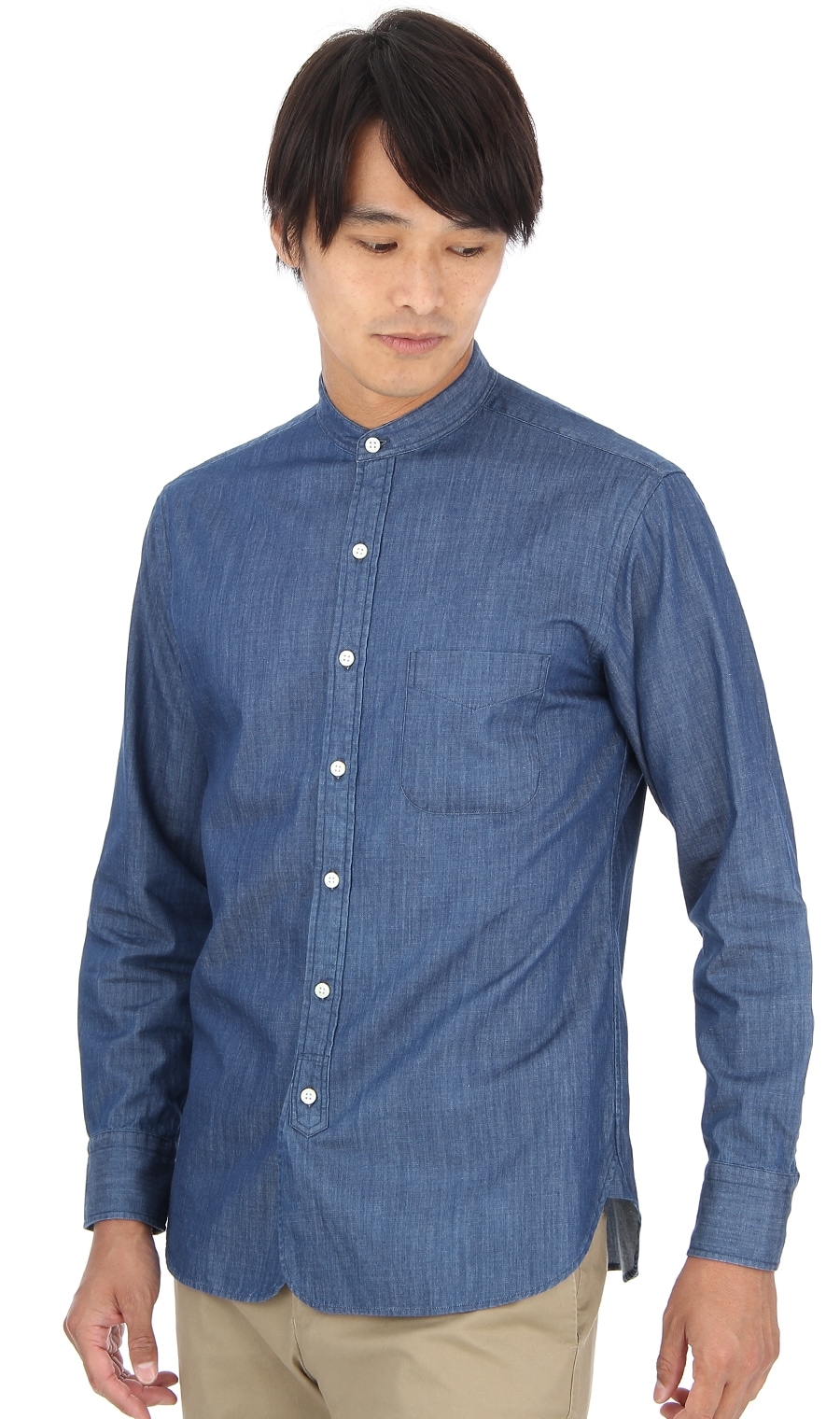 スタンドカラーシャツ Mosh6103 91 Morles 紳士服 スーツ販売数世界no 1 洋服の青山 公式通販