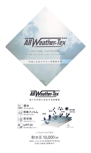 オールウェザー薄中綿ベスト【ALL WEATHER-tex】7