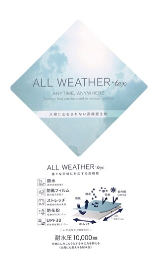 中綿ハーフブルゾン《ALL WEATHER-tex》（1442740-08） | CHRISTIAN