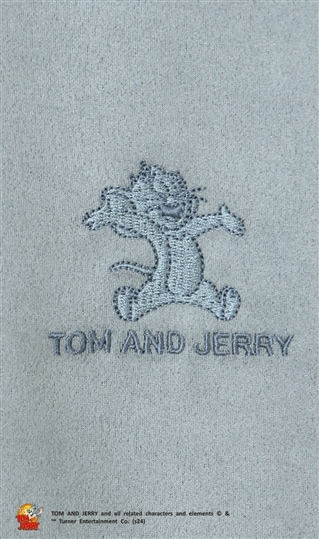 【男女兼用】フェイクスエード胸刺繍トレーナー【TOM and JERRY】5