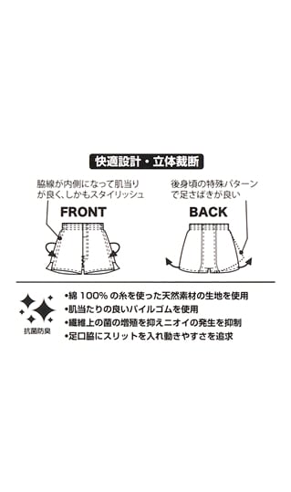 トランクス【抗菌防臭】