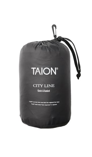 クルーネックロングダウンコート【TAION】【WEB・一部店舗限定】7