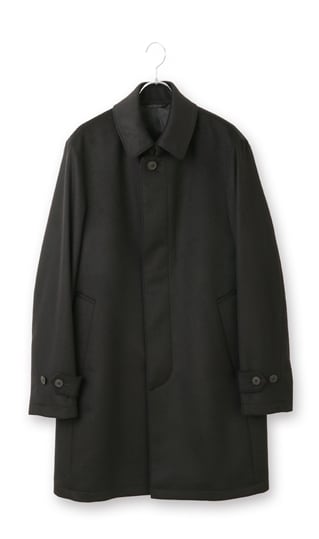 カシミヤステンカラーコート（231402-91） | Savile Row | 紳士服 ...