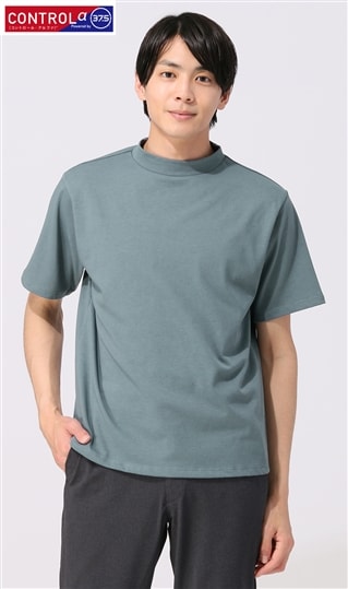 白玉メンズ【DECEMBERMAY】Men's モックネックシャツ