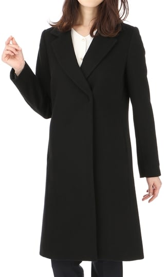 レディース チェスターコート コート アウター ビジネス カジュアル レディース 洋服の青山 公式通販