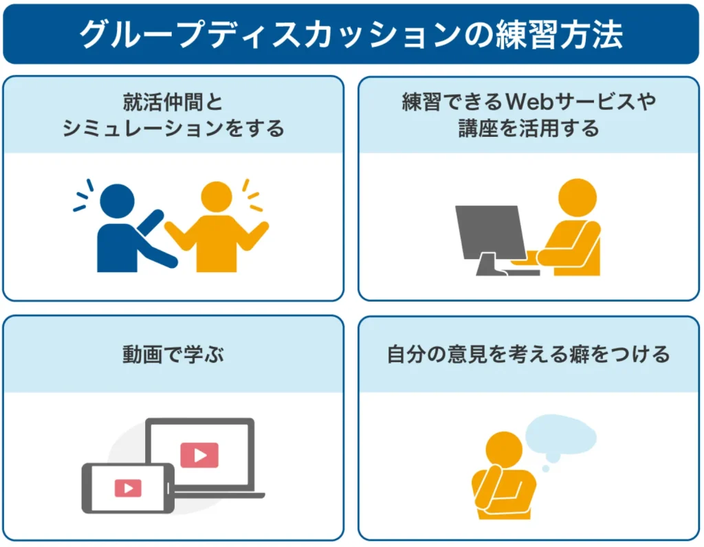 グループディスカッション 練習方法