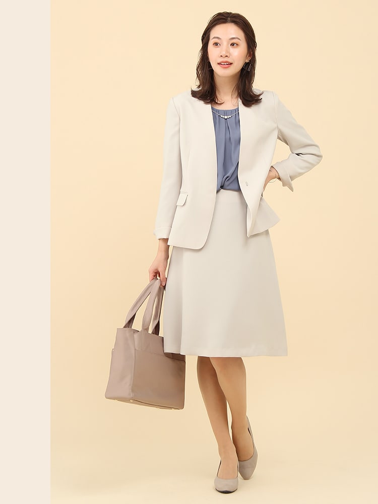 極美品！洋服の青山× ANCHOR WOMAN スカートスーツ11号,9号 - スカート