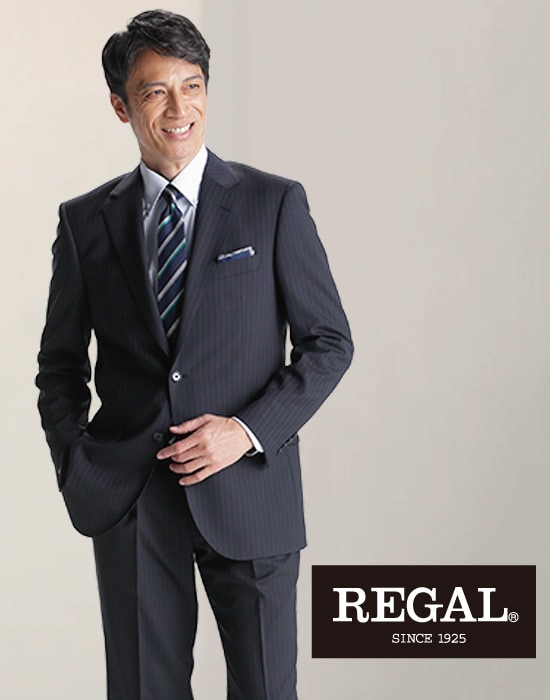 超美品 メンズ 青山 リーガル REGAL セットアップ スーツ - スーツ